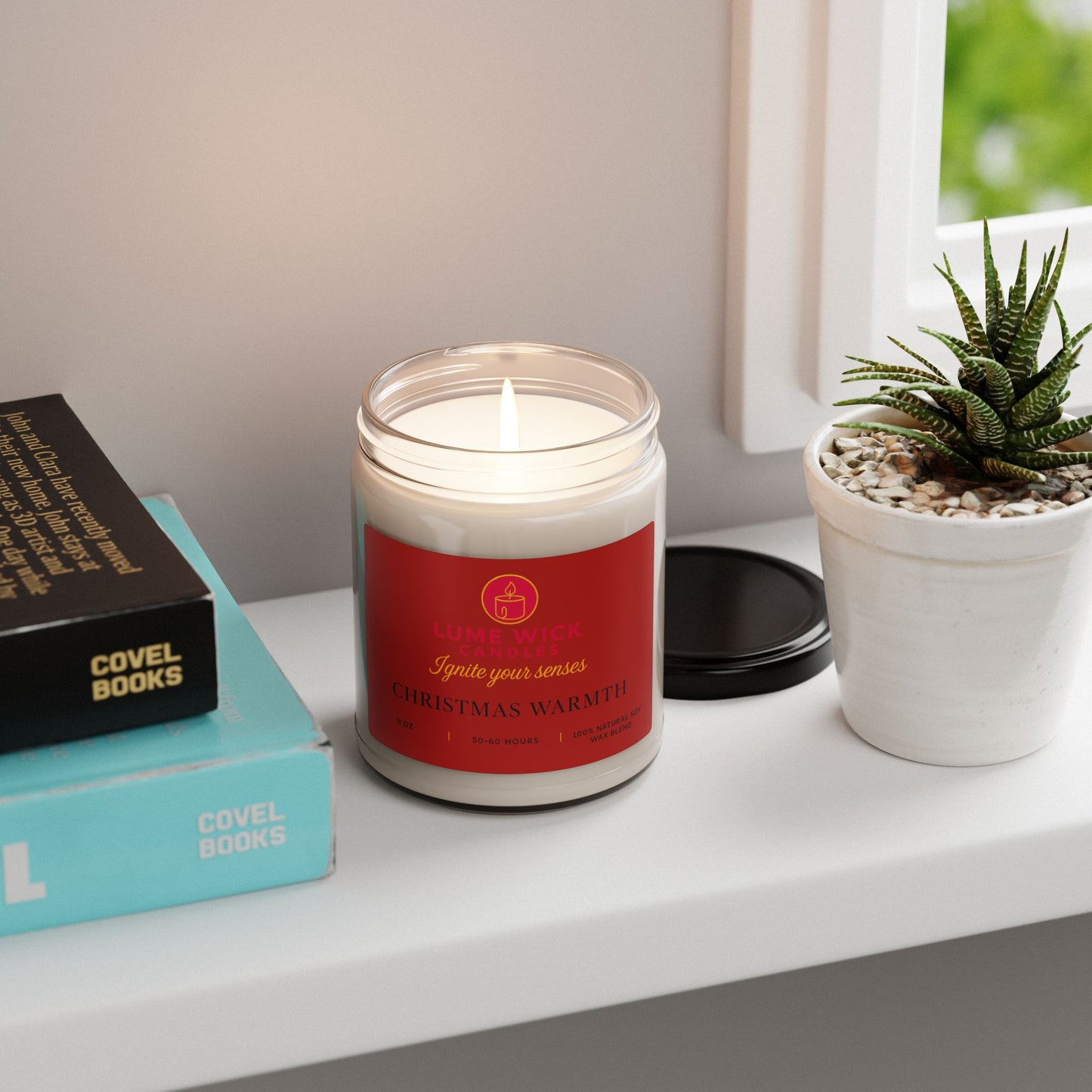 Christmas Warmth Candle — Cozy Holiday Comfort, Eco-Friendly, Perfect Seasonal Gift