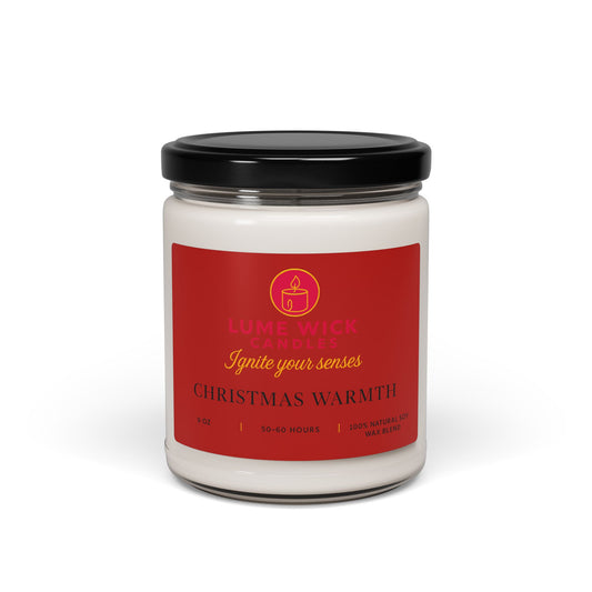 Christmas Warmth Candle — Cozy Holiday Comfort, Eco-Friendly, Perfect Seasonal Gift